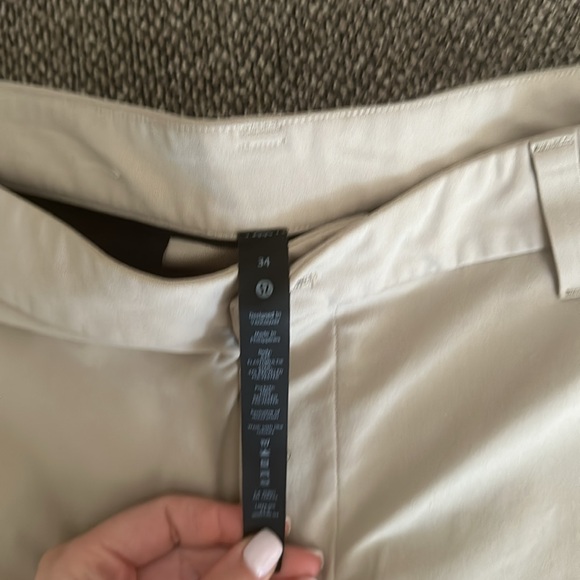 Practically new lululemon tan men shorts - Picture 3 of 4